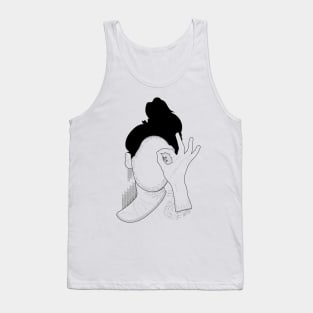 Black & white Elegant Art 16 Tank Top